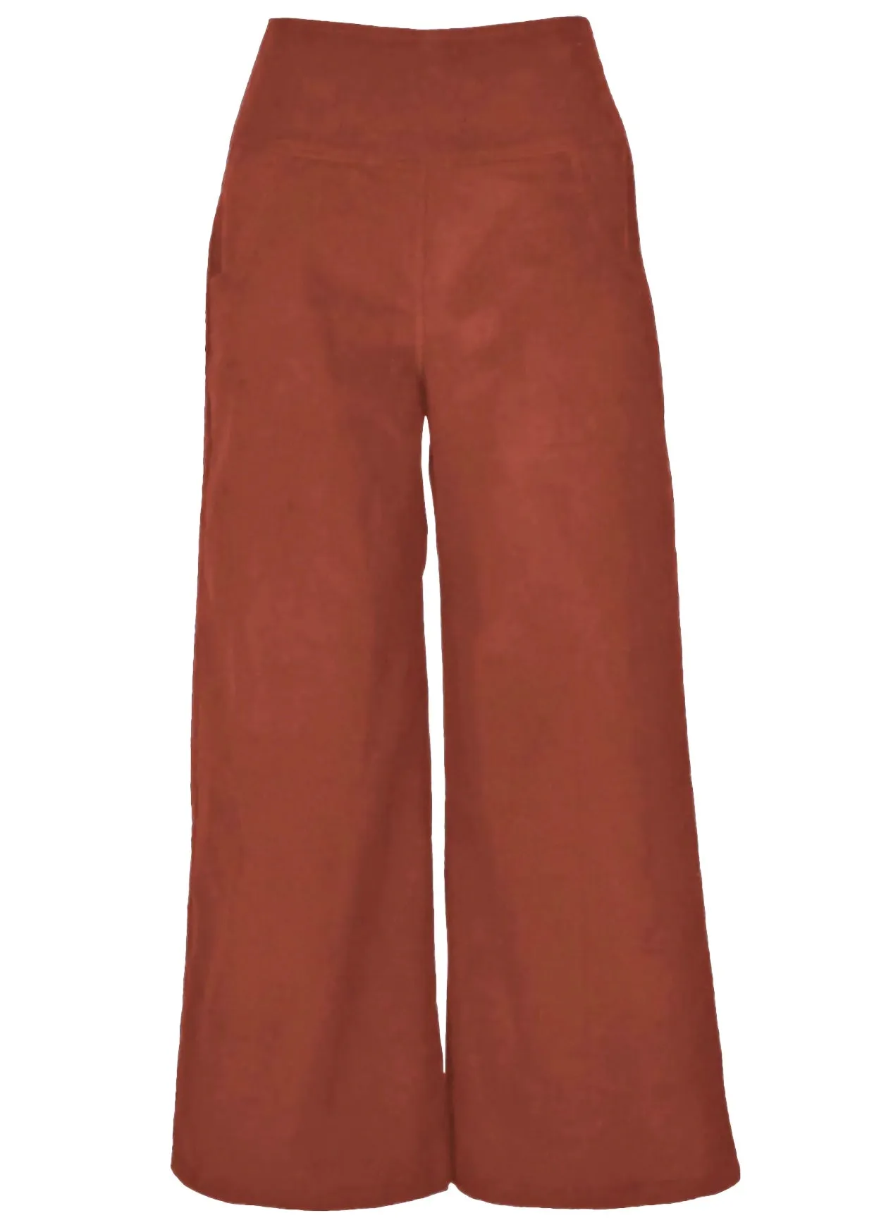 Esta Corduroy Pants Burnt Henna