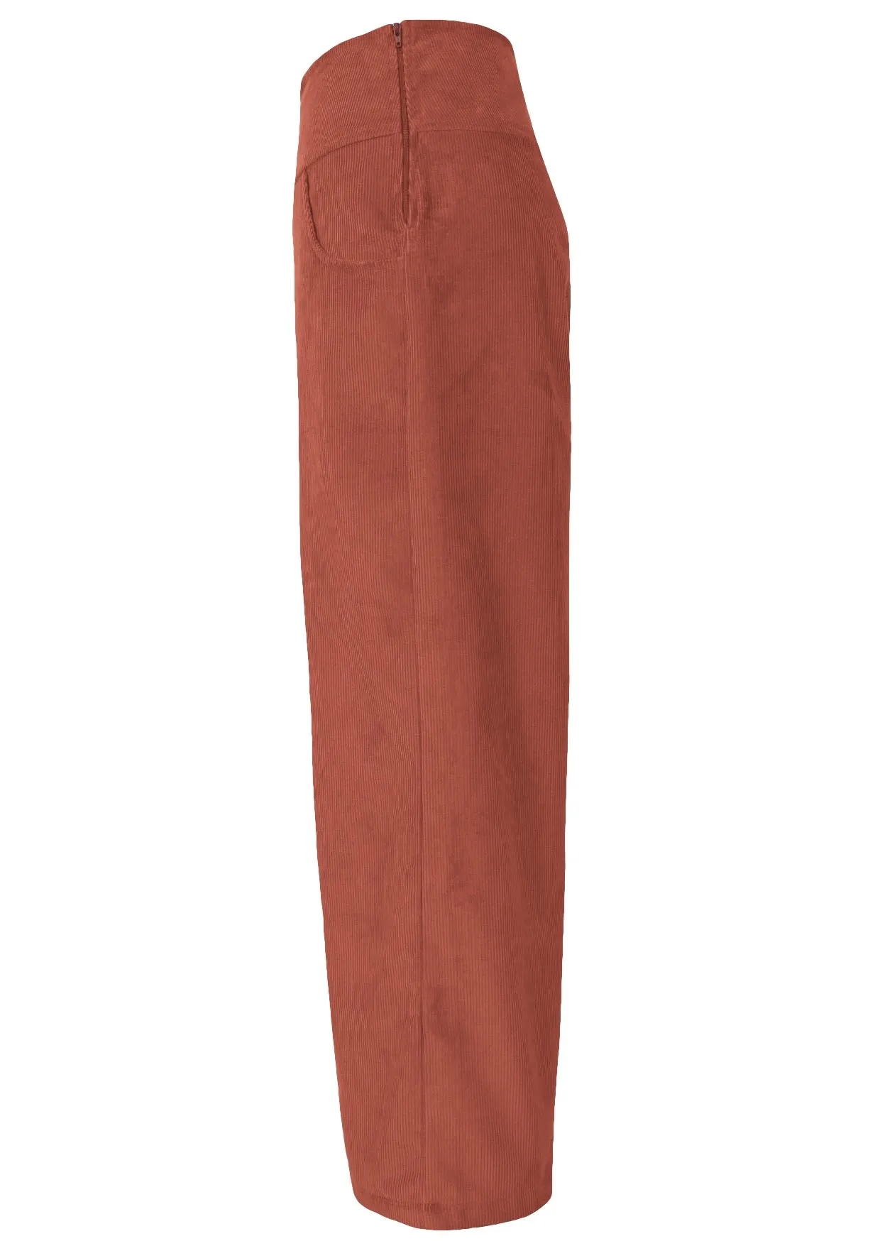 Esta Corduroy Pants Burnt Henna