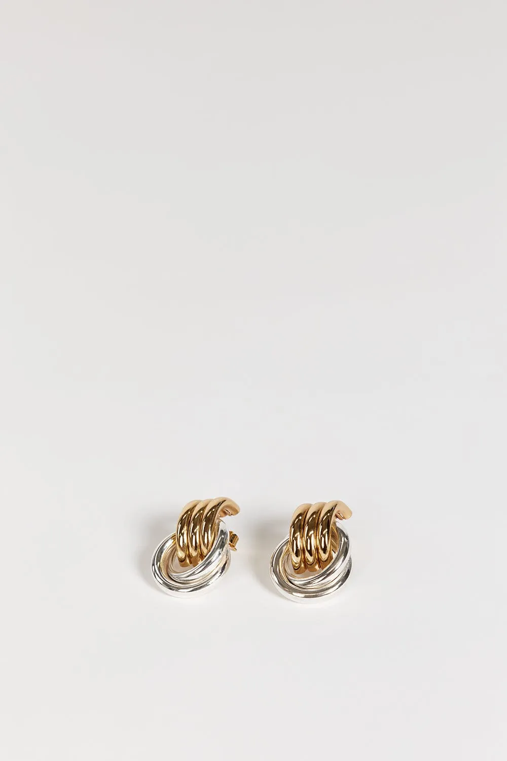 HEAVEN MAYHEM MINI KNOT MIXED EARRING