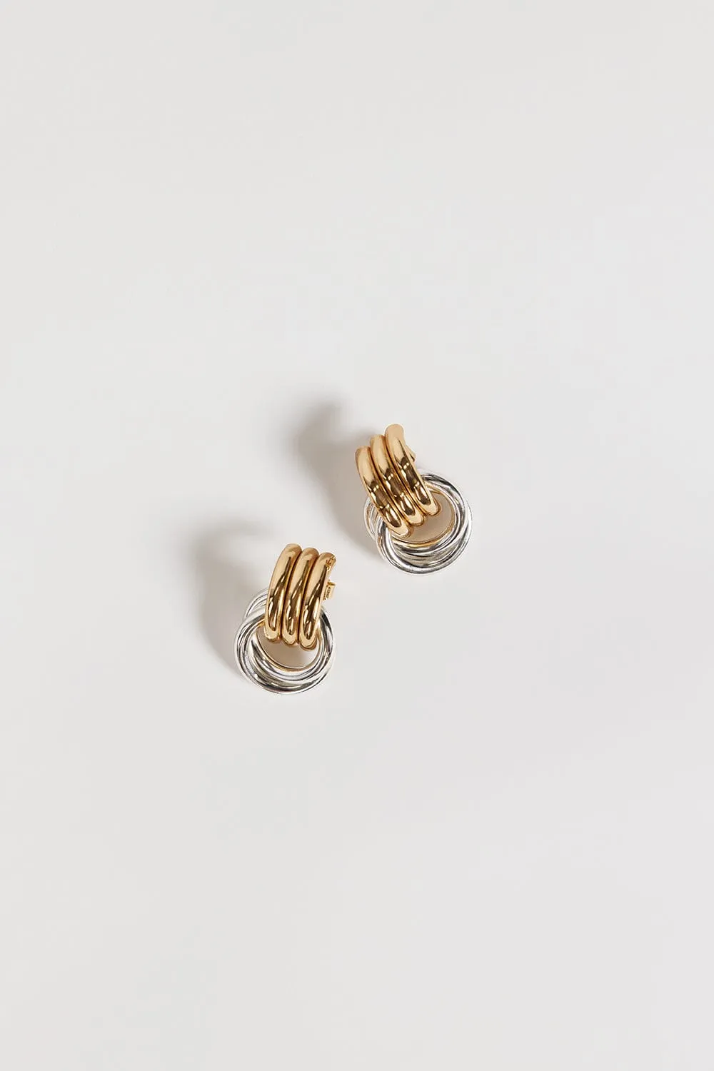 HEAVEN MAYHEM MINI KNOT MIXED EARRING