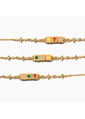 Hit The Jackpot Bracelet - Gold