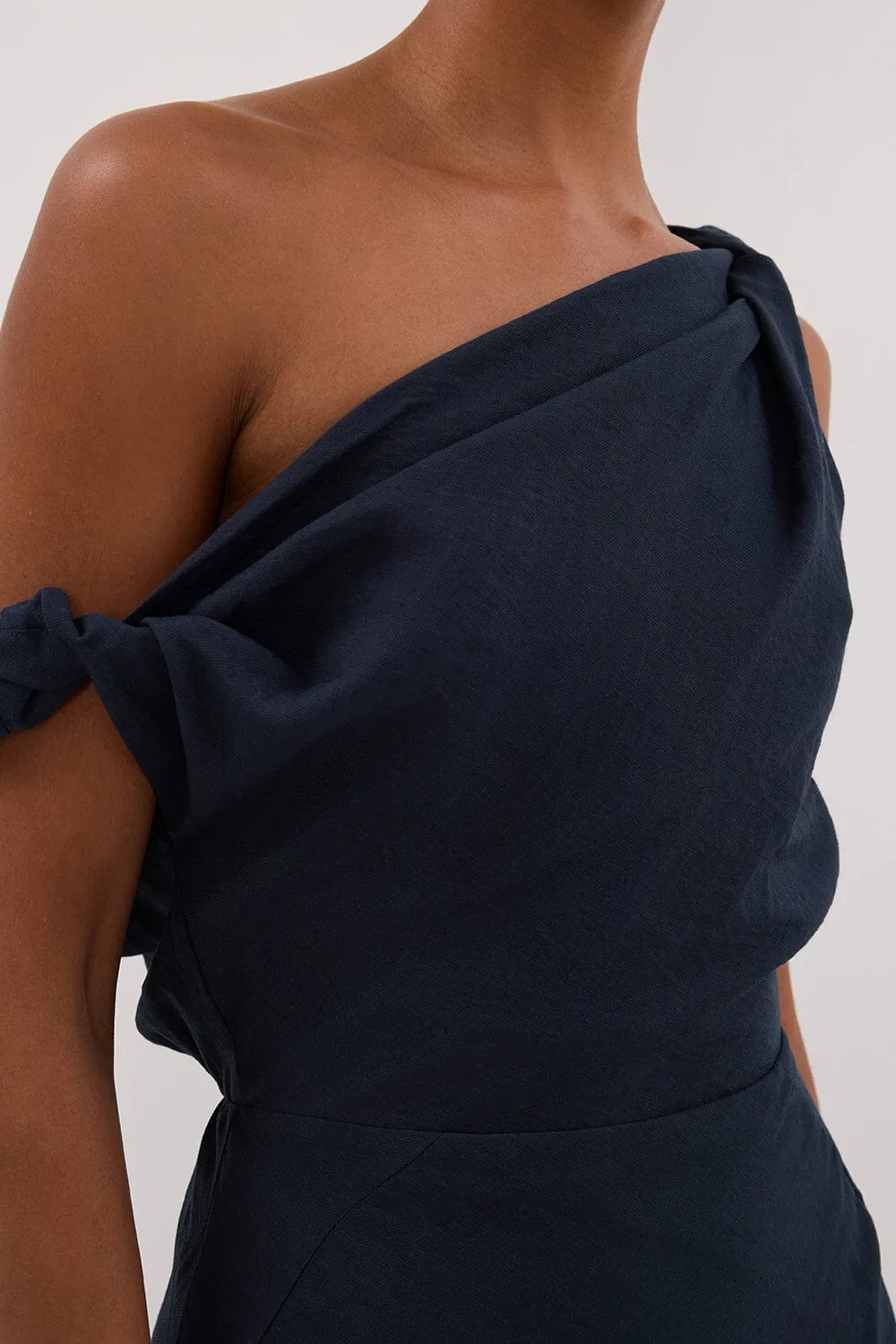 JOLIE SLATE MIDI DRESS