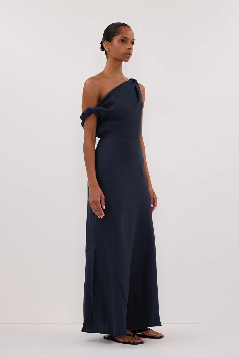 JOLIE SLATE MIDI DRESS