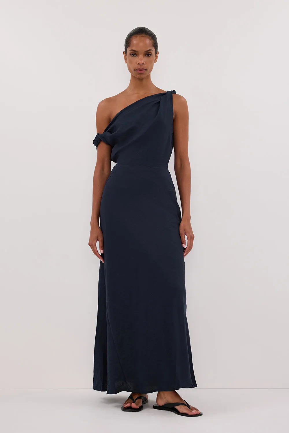 JOLIE SLATE MIDI DRESS