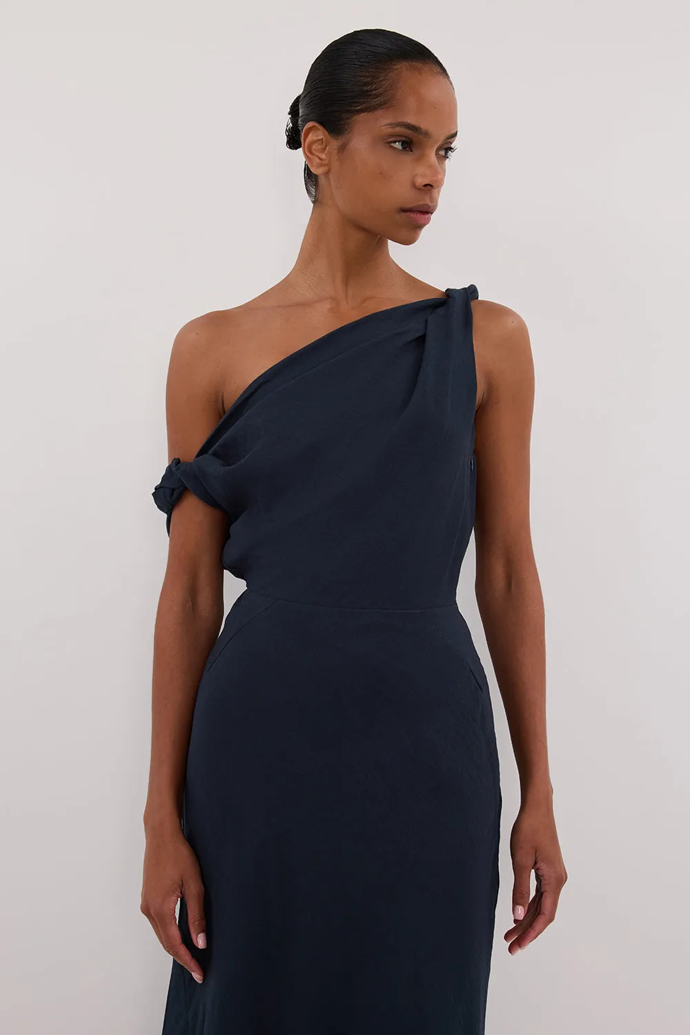 JOLIE SLATE MIDI DRESS