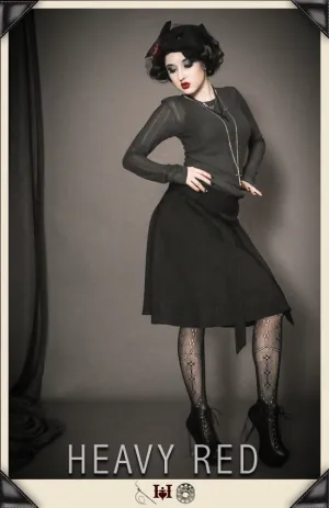 La Noirceur Tie Skirt