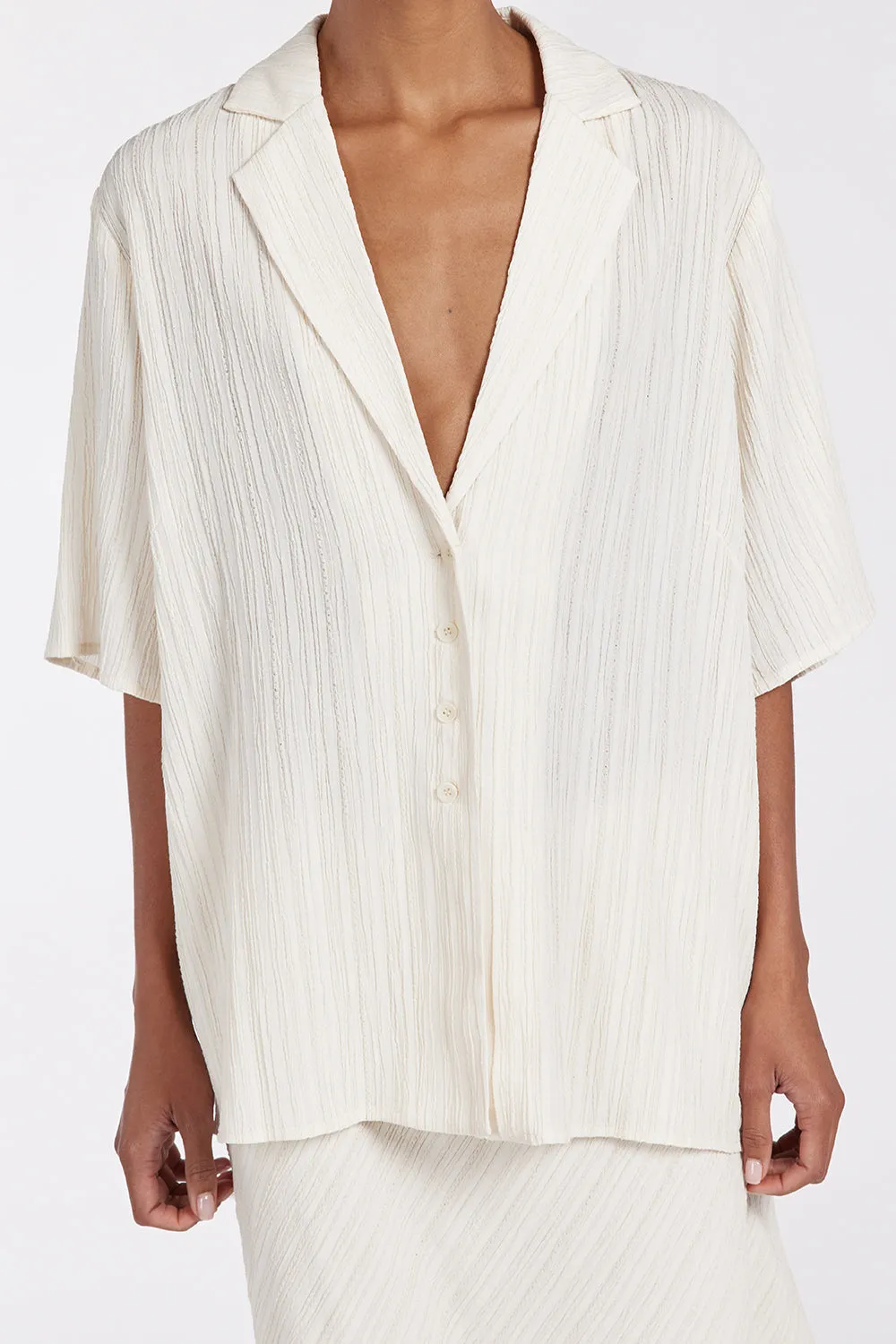 LOZ CREAM SHORT SLEEVE SHIRT