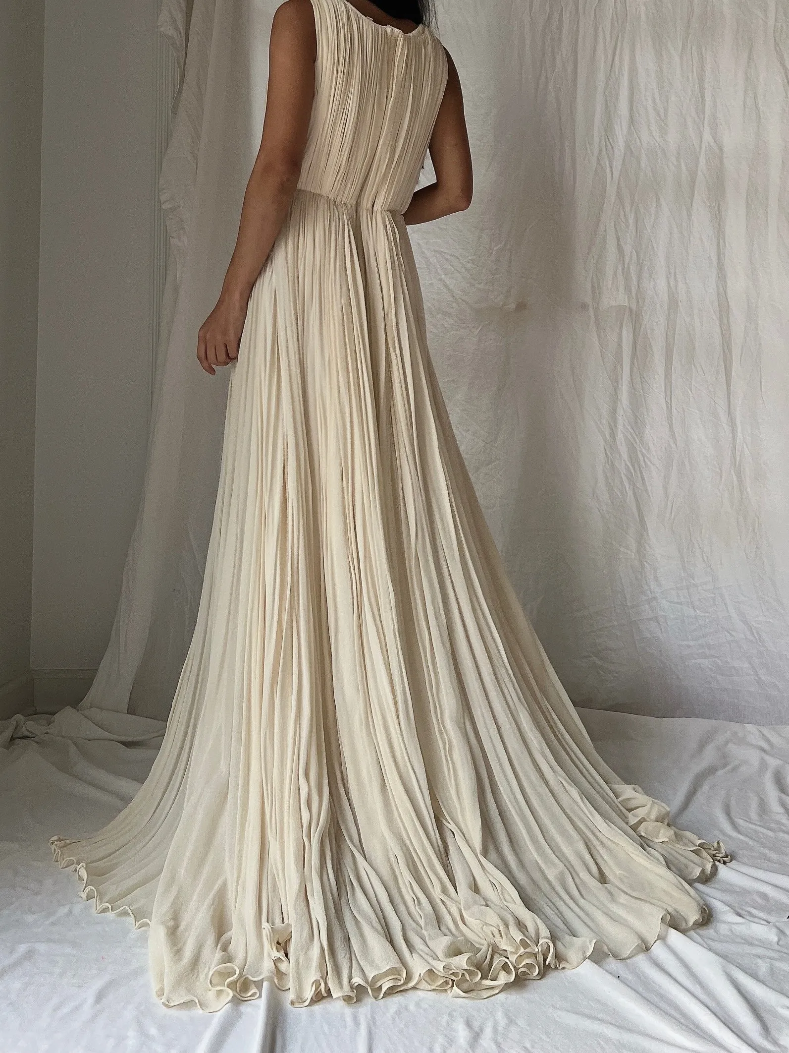 Maria Lucia Hohan Silk Draped Gown - S/M