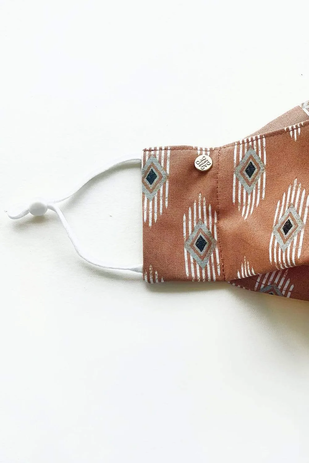 Navajo Diamond Print (Box Pleated Mask with Filter Pocket)