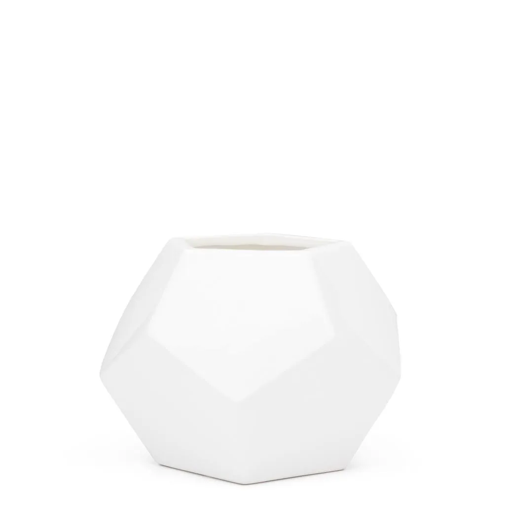 Orion Ceramic Hexagon 7H Vase