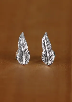 Plumage Silver Studs