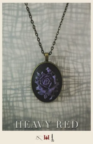 Purple Rose Wicked Cameo