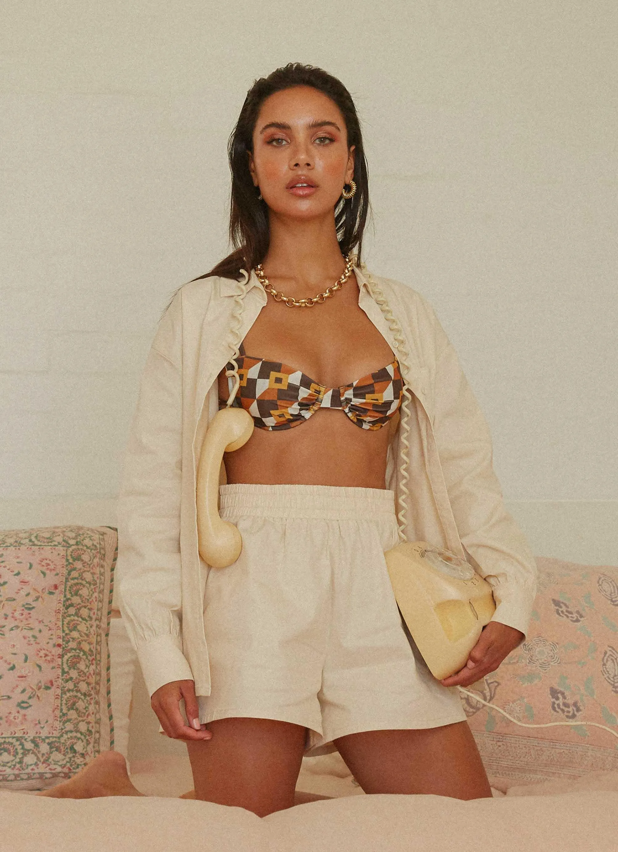 Roaming Short - Creme