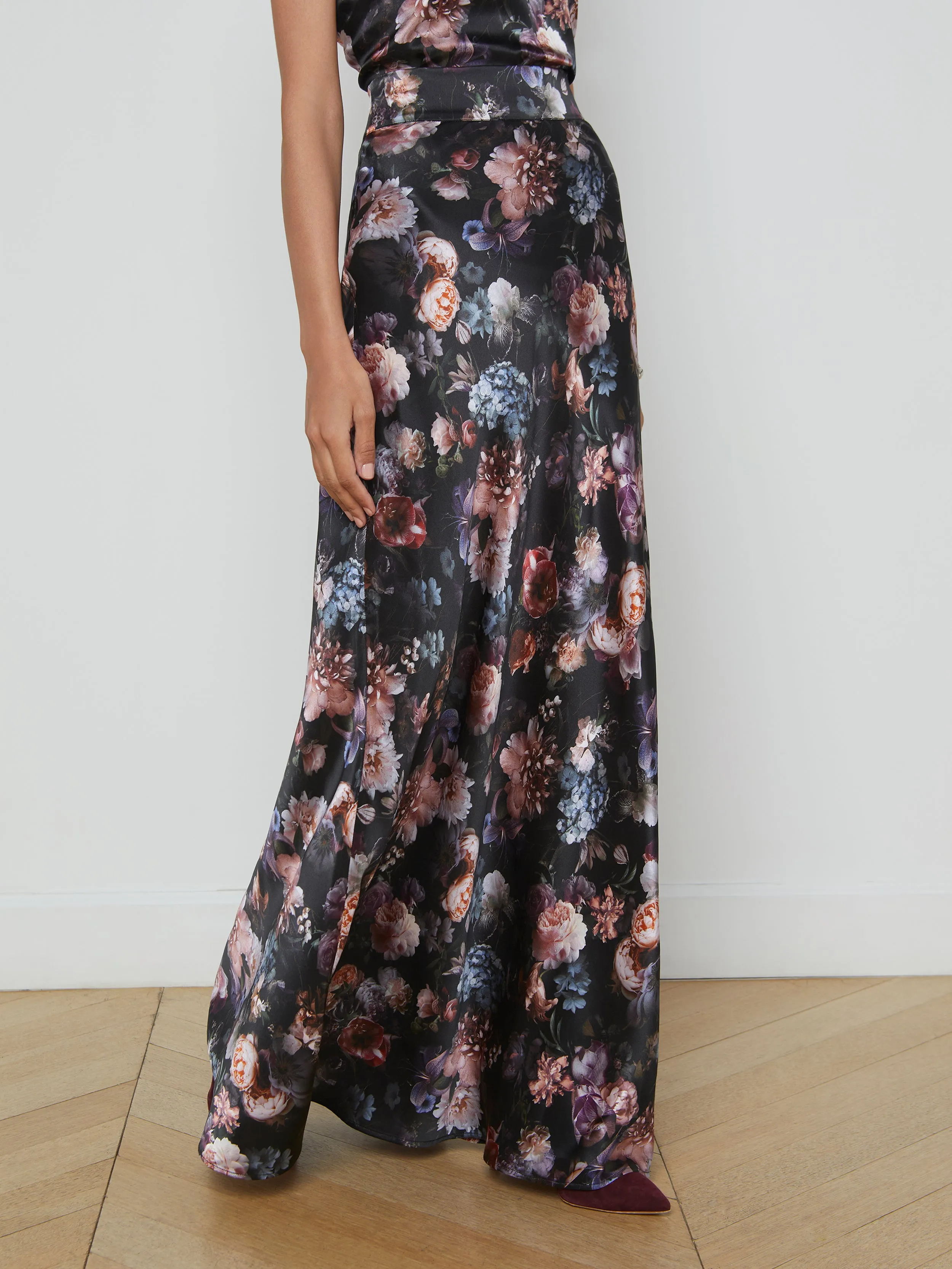 Ryker Silk Maxi Skirt
