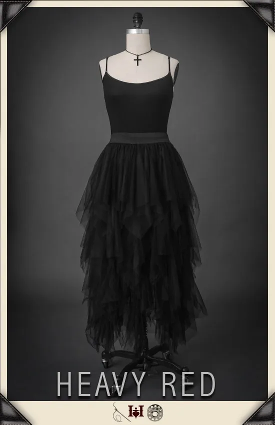 Surreptitiously Devious Net Skirt
