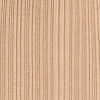 VARIEGATED RIB FISHTAIL MIDI DRESS