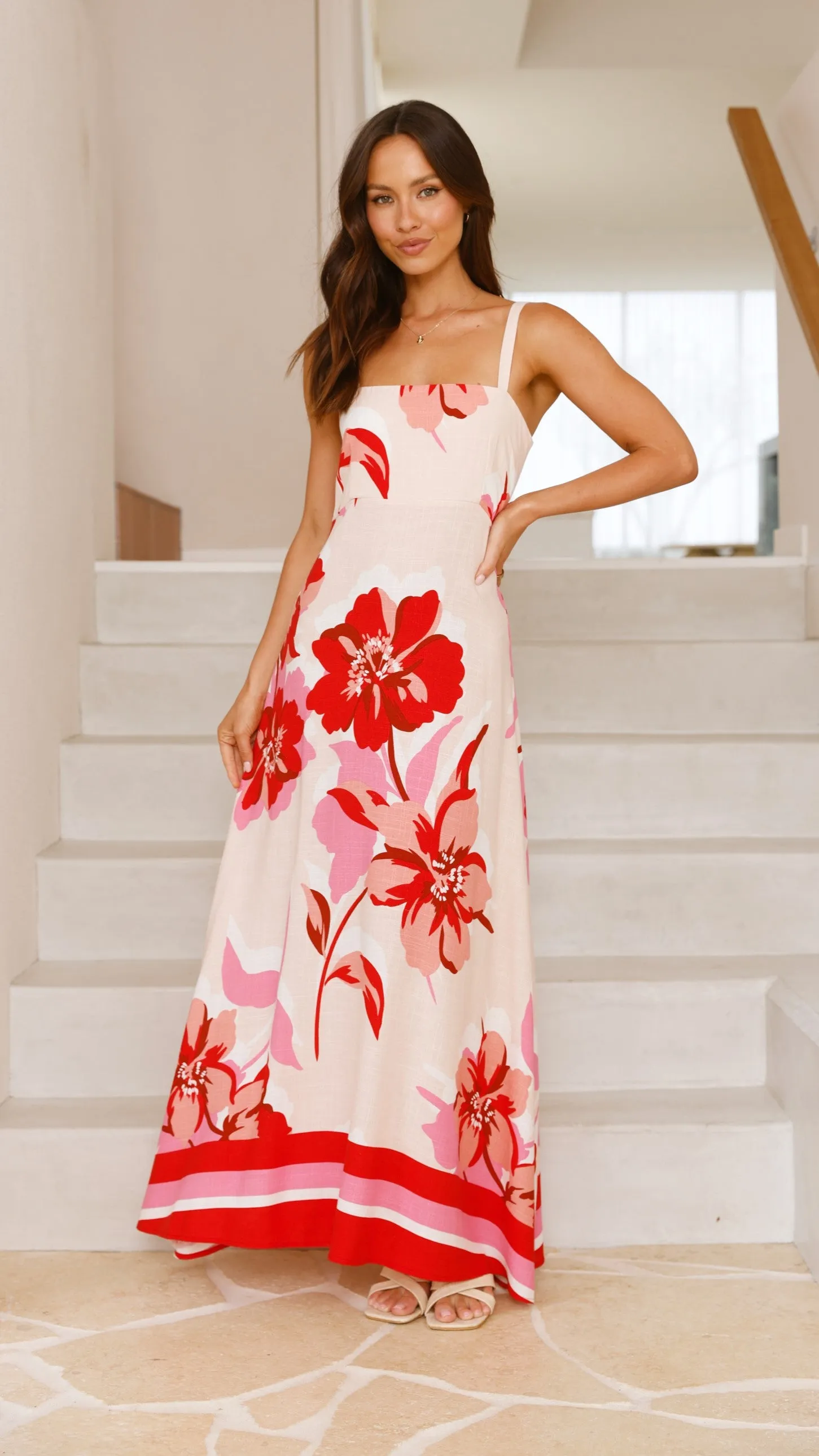 Vida Maxi Dress - Rosabel Print
