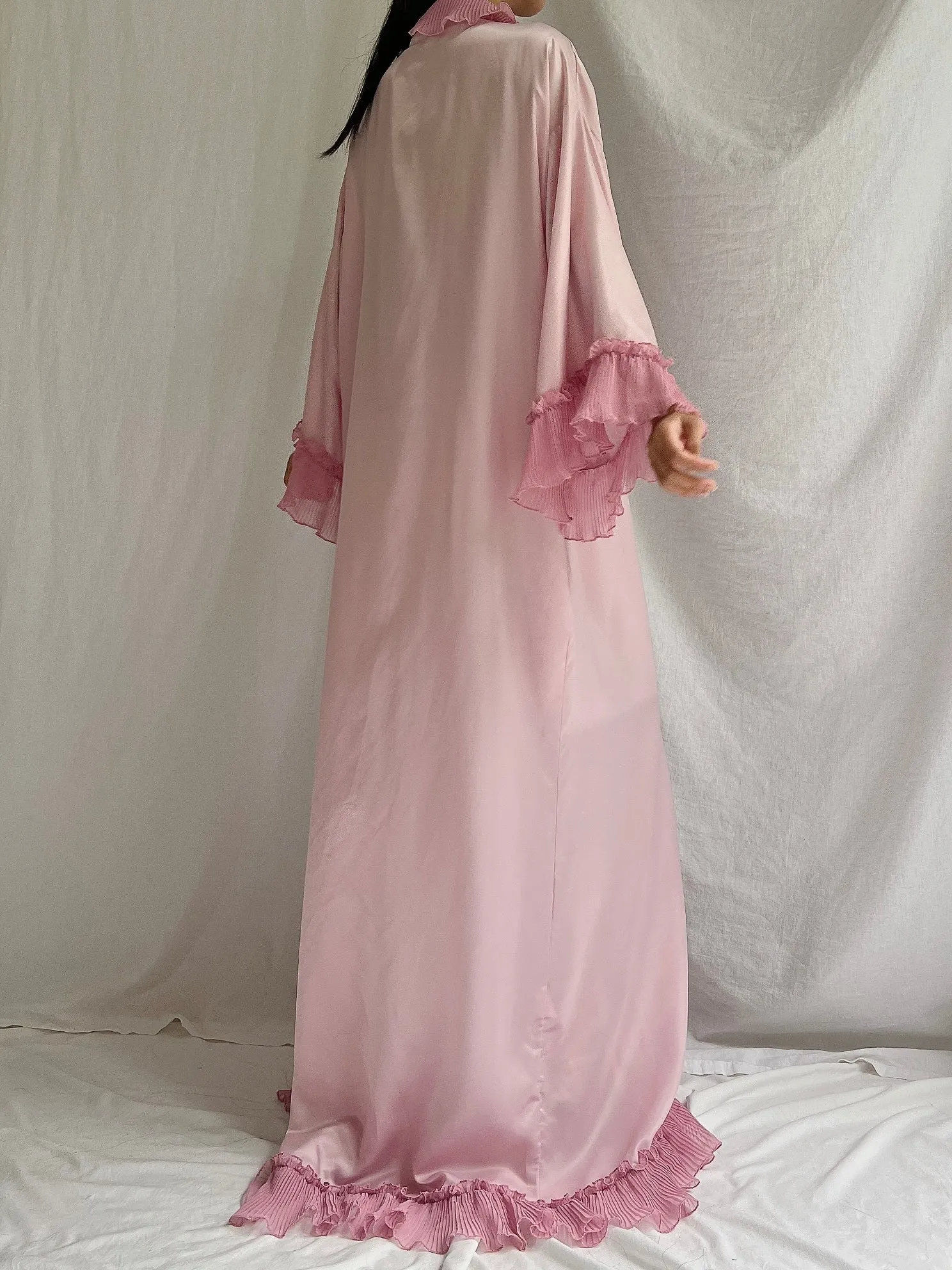 Vintage Lilac Mary McFadden Dressing Gown