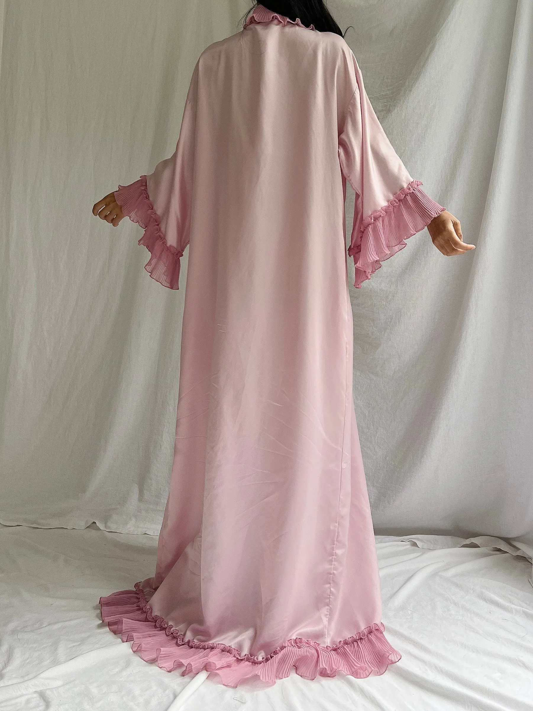 Vintage Lilac Mary McFadden Dressing Gown