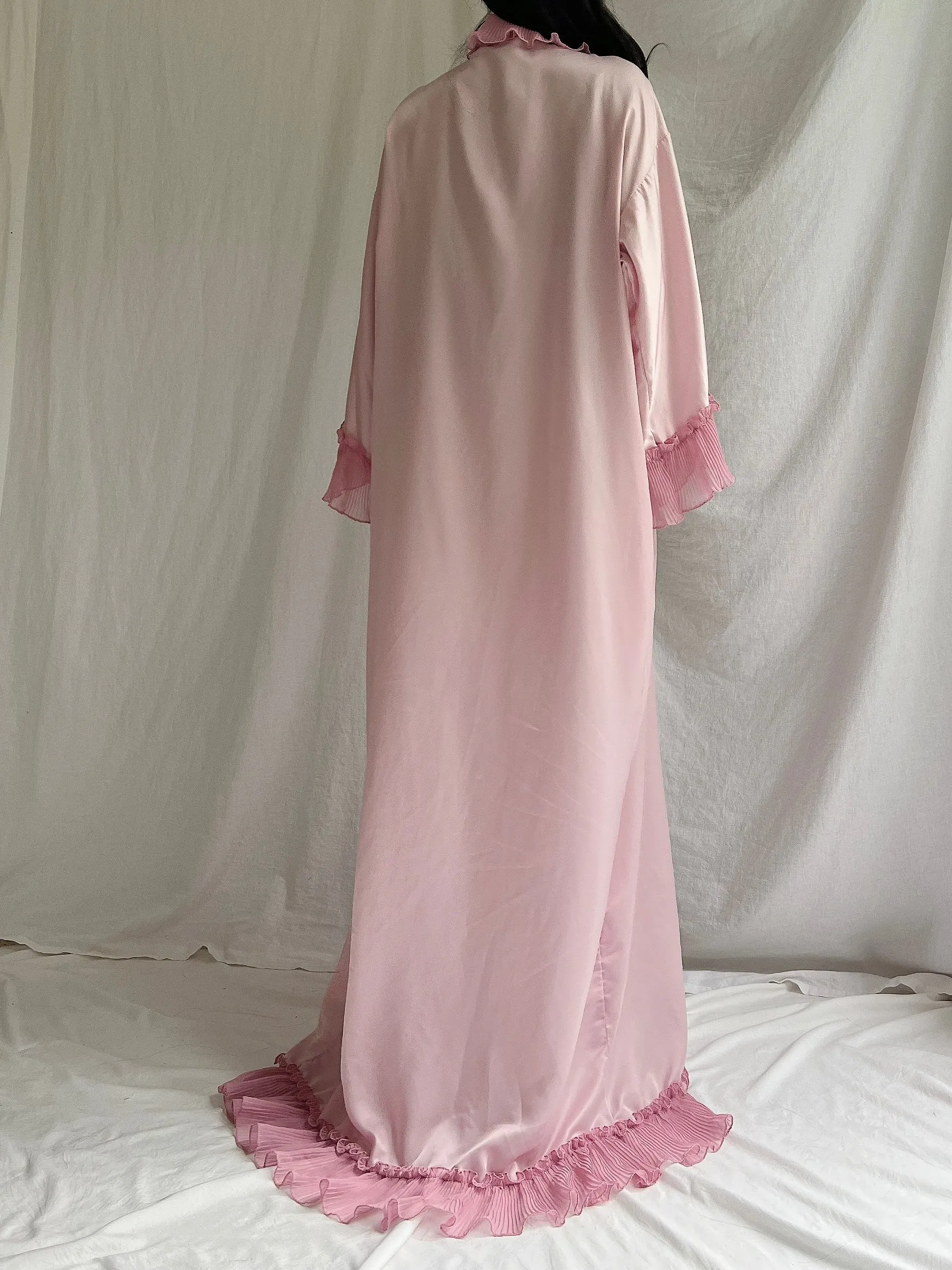 Vintage Lilac Mary McFadden Dressing Gown