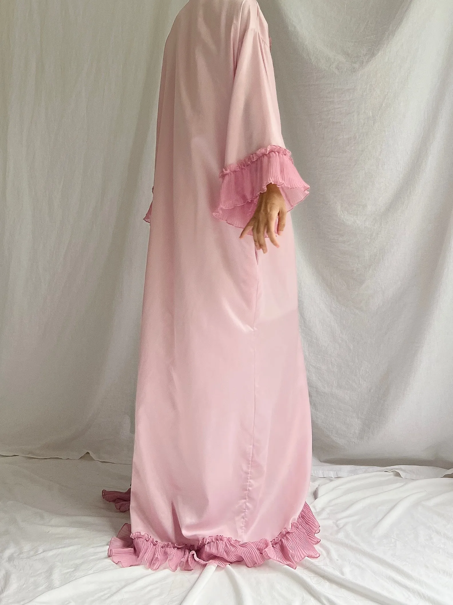 Vintage Lilac Mary McFadden Dressing Gown