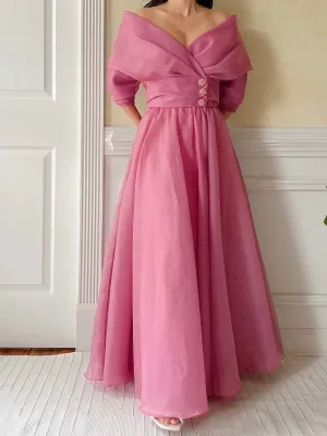 Vintage Organza Dress - S