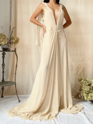 Vintage Roberto Cavalli Silk Gown - S-M