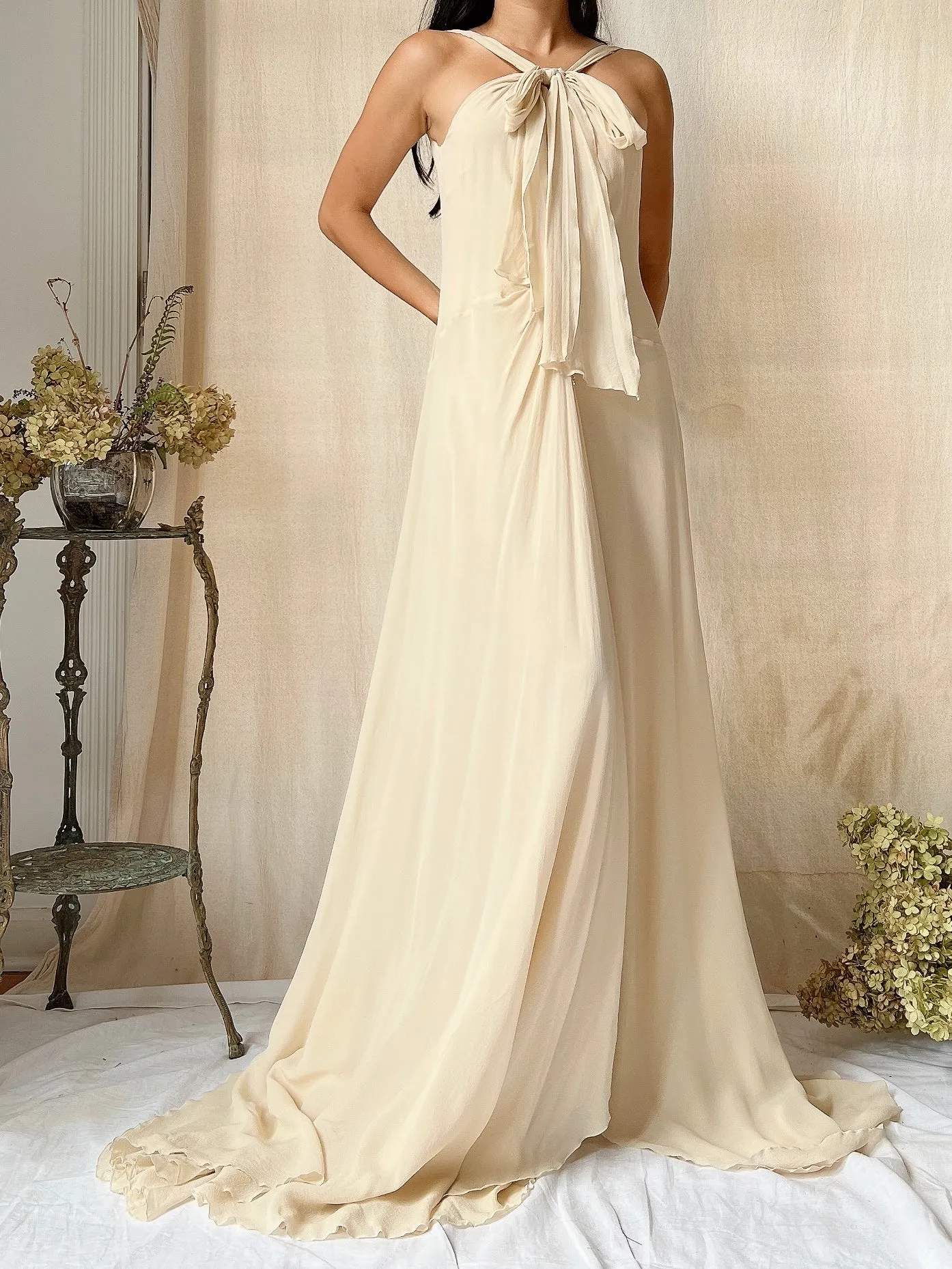 Vintage Roberto Cavalli Silk Gown - S-M