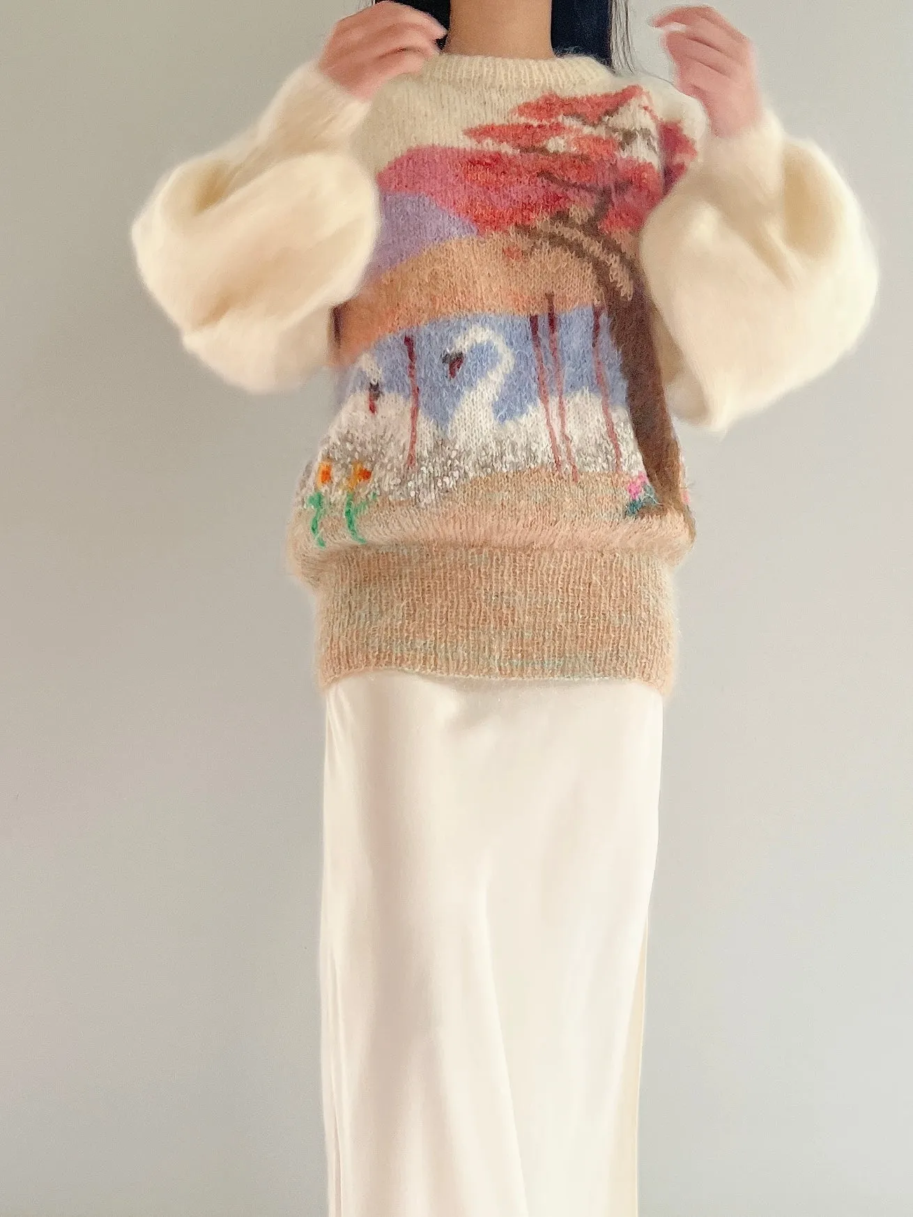 Vintage Susie Lee Mohair Sweater - M