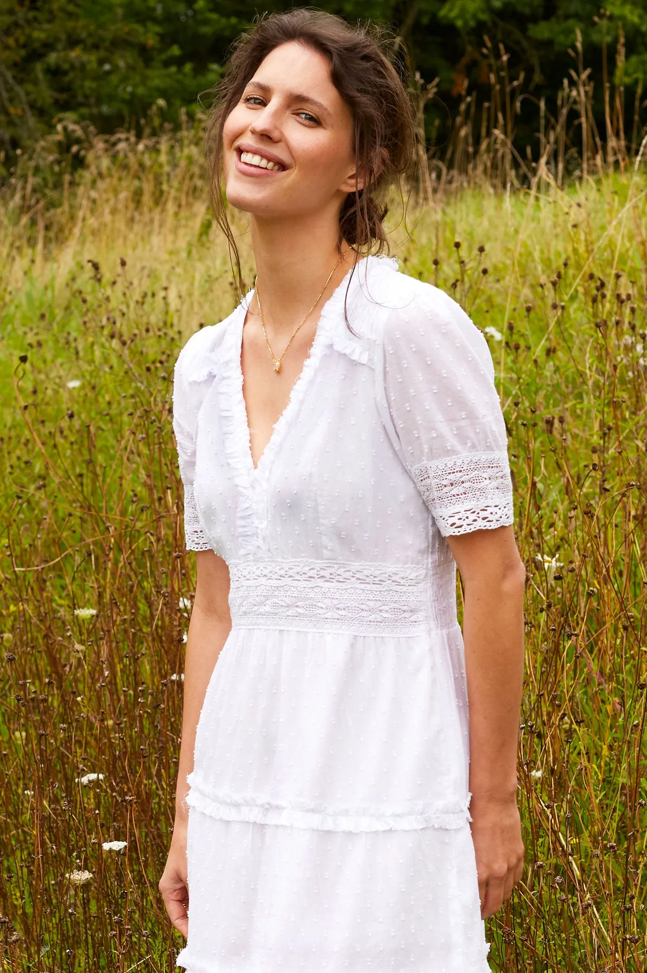 Viola Dress | White