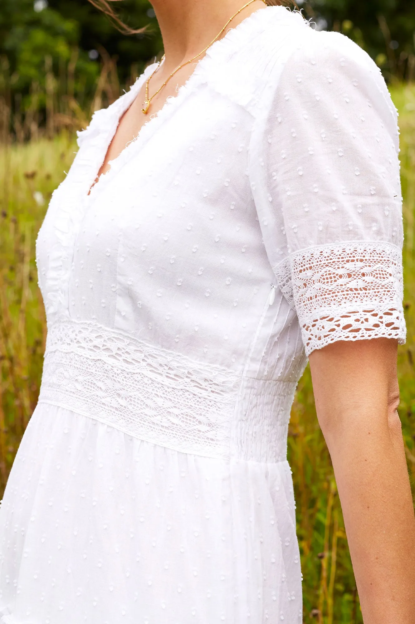 Viola Dress | White