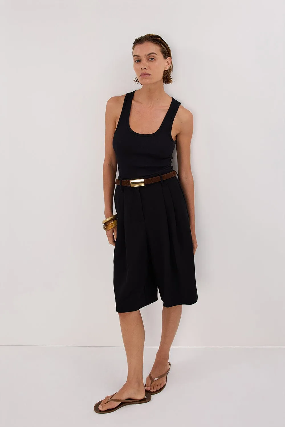 WESTWOOD BLACK BERMUDA SHORT