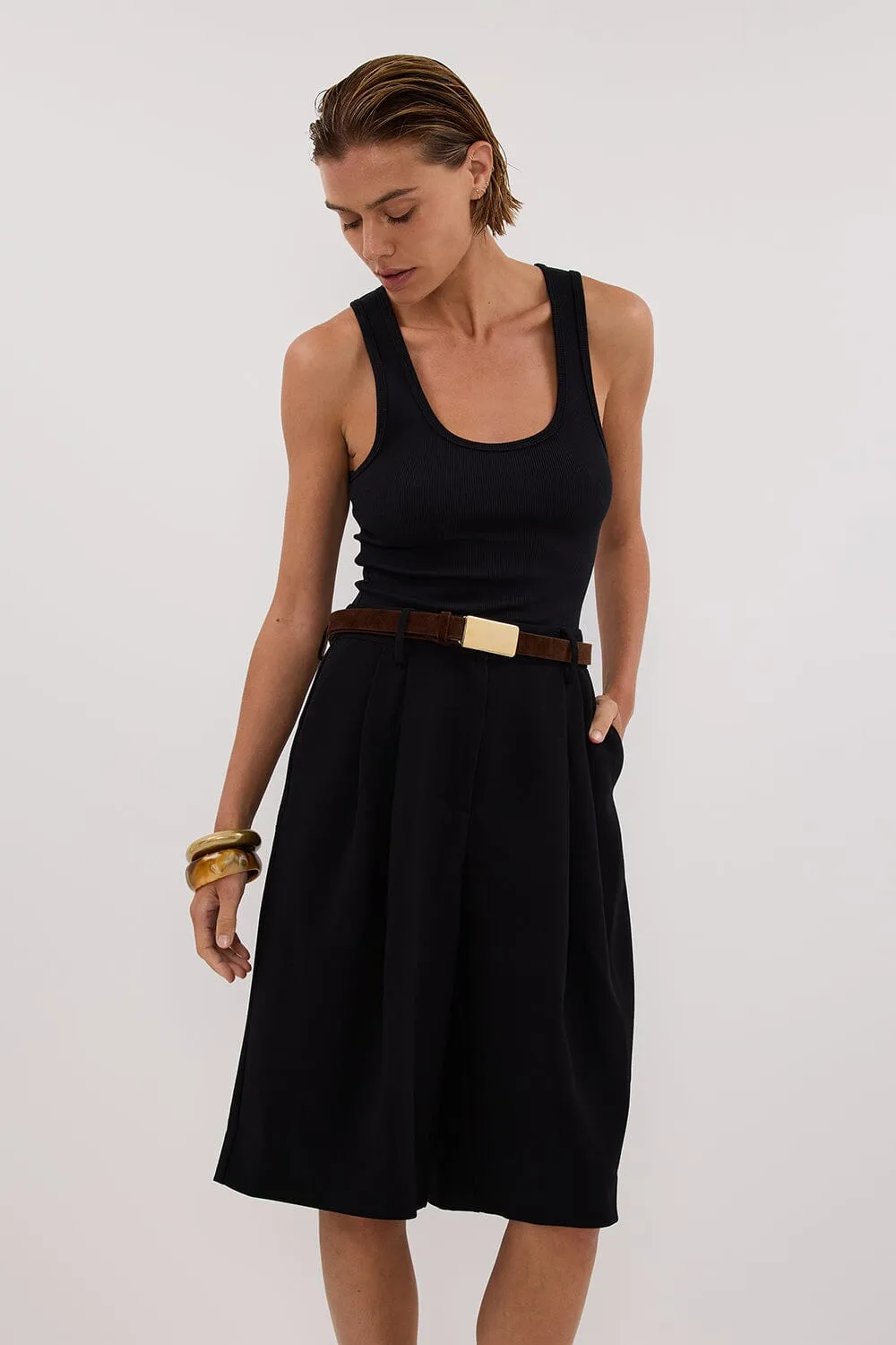 WESTWOOD BLACK BERMUDA SHORT