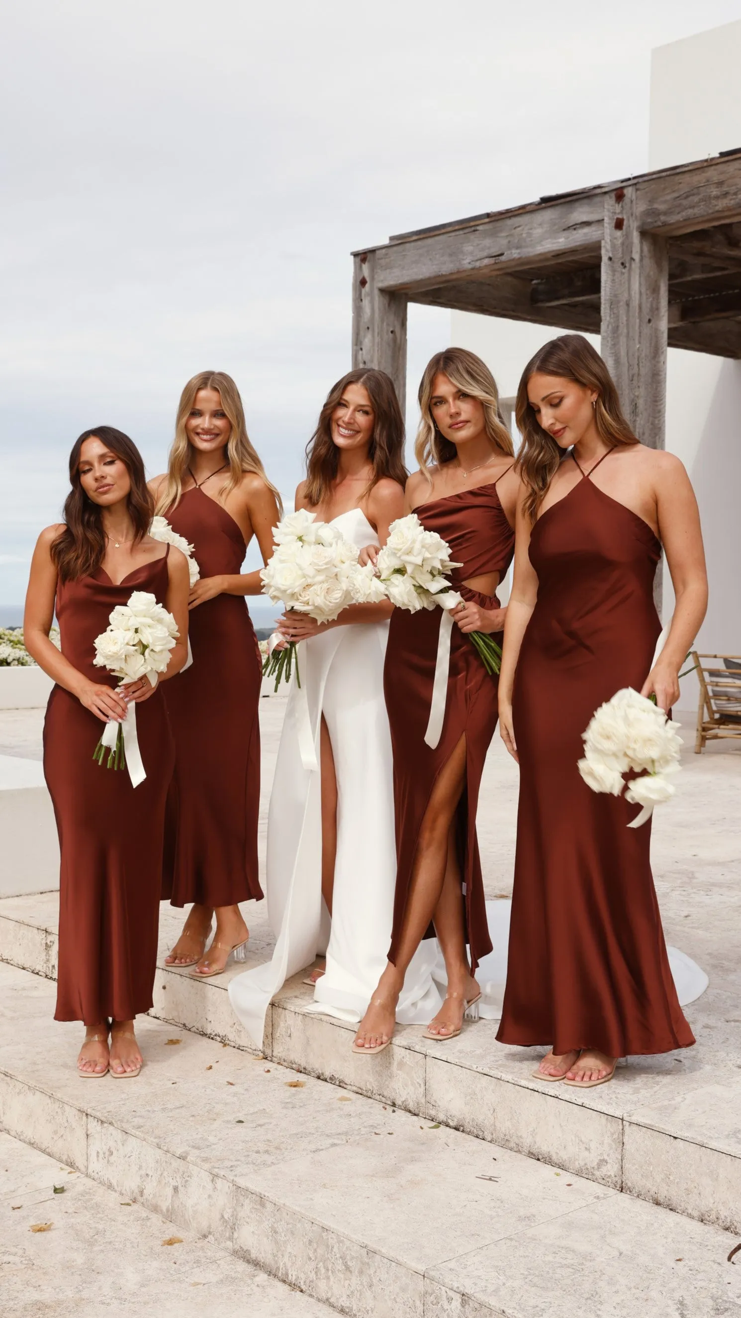 Willow Maxi Dress - Brown