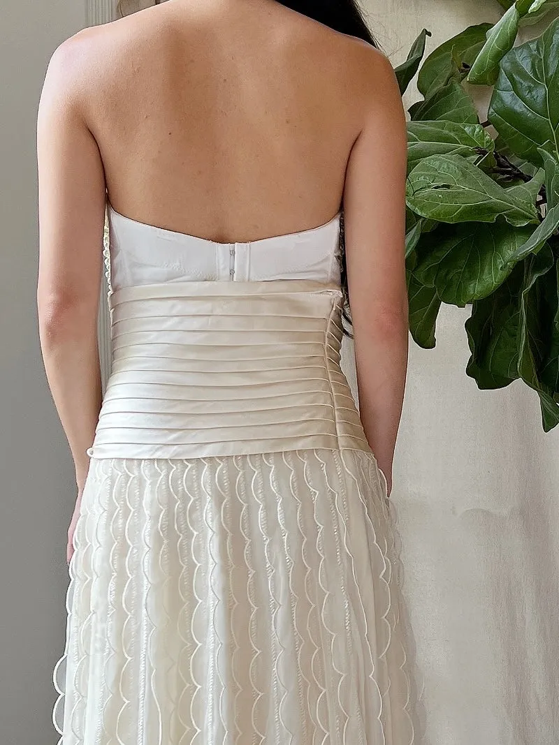 Y2K Pearl Bustier - 34C/S