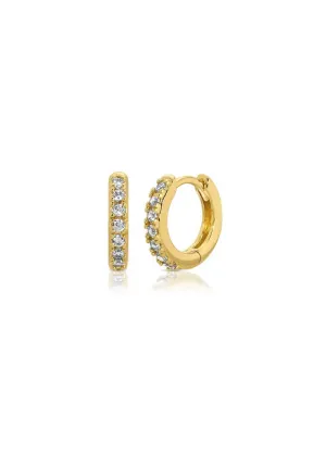 You Fancy Hoop Earrings - Clear